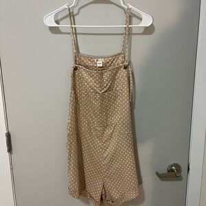 BILLABONG POLKA DOT ROMPER - WORN ONE TIME